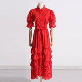 Bohemian Dress Fashionable Temperament Lace Dress Strap