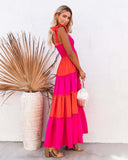Women Dress Summer Commute Stitching Temperament Dress