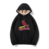 Braves Baseball Jacket Thickened Fleece Cashmere