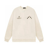 Amiri Sweatshirt Autumn and winter AMI front and rear LOGO letter pattern sweater men and women