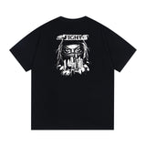 Synaworld T Shirts central cee Short Sleeve Classic Letter Print Loose Casual T-Shirt