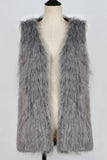 Women Fur Jacket Plush Vest Vest