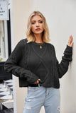 Women Pullover Sweater Knitwear Loose-Fitting Oversized Sweater
