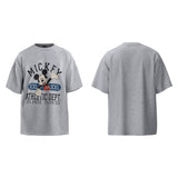 Unisex T-Shirts Disney Mickey Cartoon Casual Loose T-Shirt