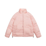 Unisex Coat Thickened Winter Stand-up Collar Cotton-Padded Coat Couple