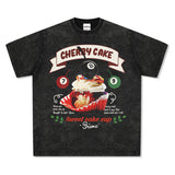 Unisex T Shirt Print Loose Crew Neck