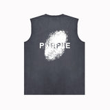 Purple Brand Tank T Shirts Sleeveless T-shirt Vest