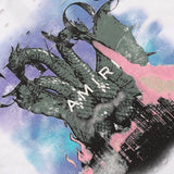 Amiri T Shirt Short Sleeve Printed Casual Hip Hop T-shirt for Men and Women