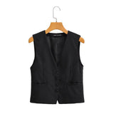 Women Vest Temperament Leisure Simple