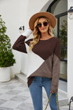 Women Pullover Sweater Loose plus Size Pullover Knitted Sweater