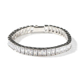 Bracelet Rectangular Zirconium Bracelet with Spring Set Spectrum St. Valentine's
