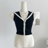 Women Vest Suspenders Knitted Sexy Hot Girl