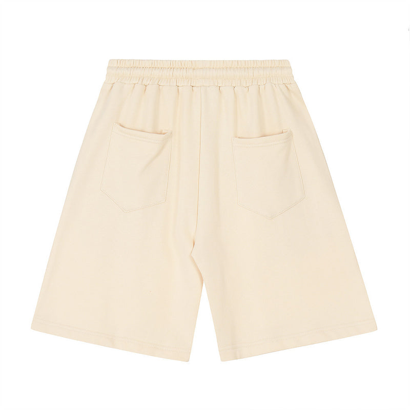 Men Shorts Summer Loose Woven Drawstring Sports