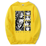 Attack On Titan Japan Anime Sweatshirts Hoodie Mens Fashion
