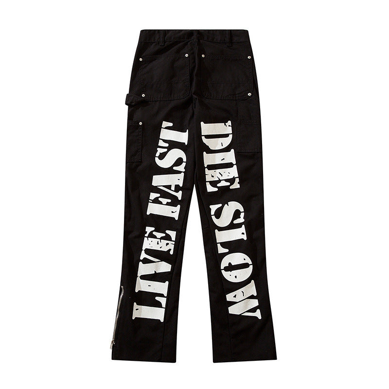 Cargo Pants Personalized Printed Overalls