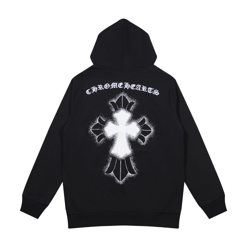 CHH Chrome Heart Hoodie Crowe Sweater High Street Trend Hoodie Hooded Sweater