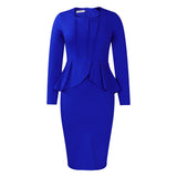 Women Dress plus Size Women's Autumn and Winter Dress