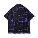 Short Sleeve Shirt Loose Casual Shirt