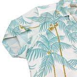 GUILTYPARTIES TIGER Shirts 19ss Coconut Tree, Palm Tree Short Sleeve Shirt
