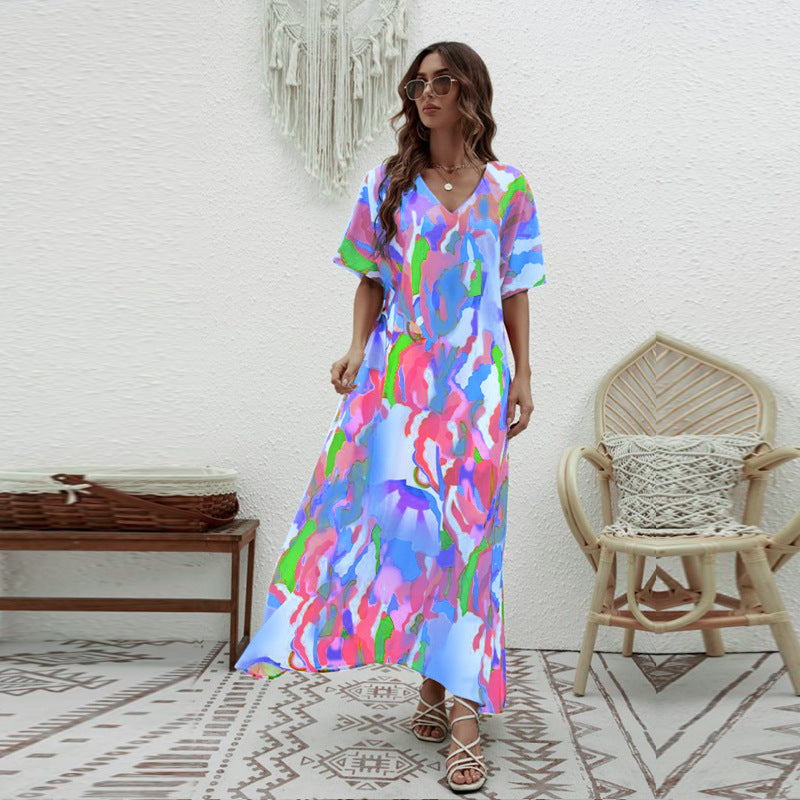 Women Dress Elegant Loose Dress