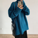 Women Pullover Sweater Loose Temperament Knitwear
