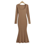 Women Dresses Fishtail Sheath Dress