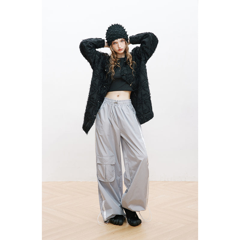 Unisex Shirt Loose Long Sleeve Brushed Shirt