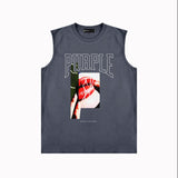 Purple Brand Tank T Shirts Sleeveless T-shirt Vest