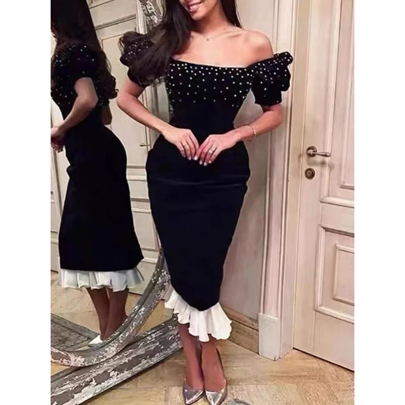 Bohemian Dress Sexy Temperament Banquet Gown