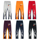 Gallery Dept Sweatpants T Hand-painted splashed ink letter splicing casual trousers