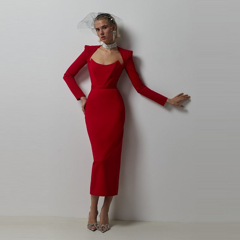 Women Dress Temperament Dress Bandage