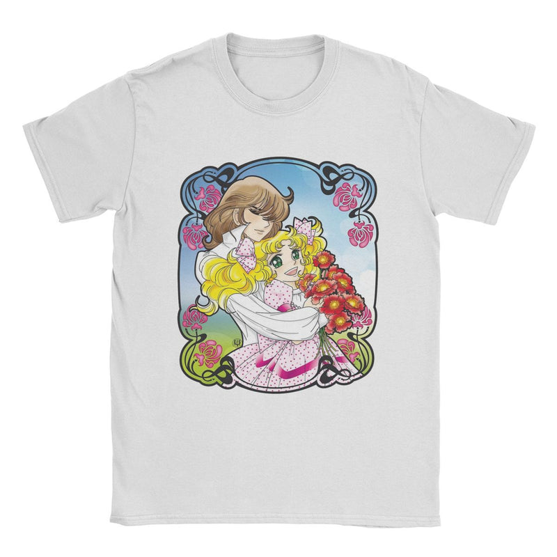 Candy Candy Anime & Terence T-Shirts for Men Casual Cotton T-Shirts
