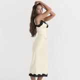 Women Dress Lace Fashion Sexy Temperament Dress