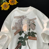 Men T Shirt Summer Loose All-Matching
