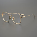 CHH Chrome Hearts Glasses Versatile Ultra Light Pure Titanium Myopia Glasses Frame