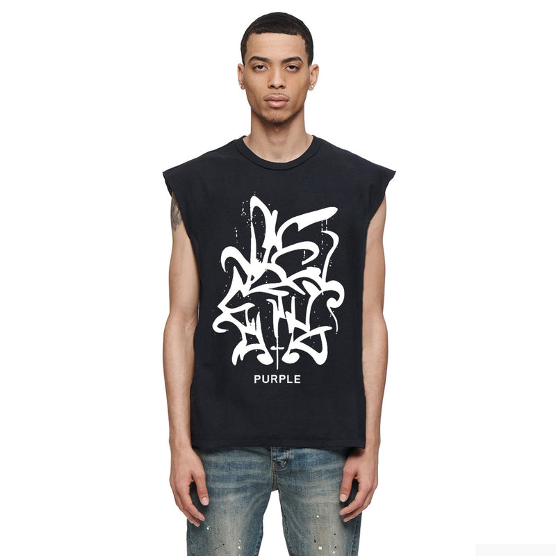 Purple Brand Tank T Shirts Sleeveless T-shirt Vest