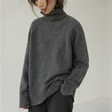 Women Pullover Sweater Loose Knitted Slimming