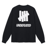 UNDEFEATED T Shirts Pure cotton men's and women's loose long sleeves