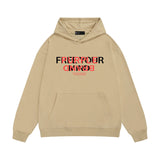 Purple Brand Hoodie Fashion Loose Hooded Sweater