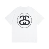 Stussy T Shirts Casual Loose Couple T Shirts
