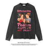 Unisex Long Sleeve Shirt Autumn/Winter Print Long Sleeve T-Shirt