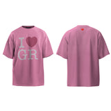 Unisex T-Shirts GRAILZ Brick Stone Loose Summer T-Shirt