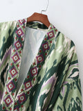 Women Trench Coat Cardigan Dress