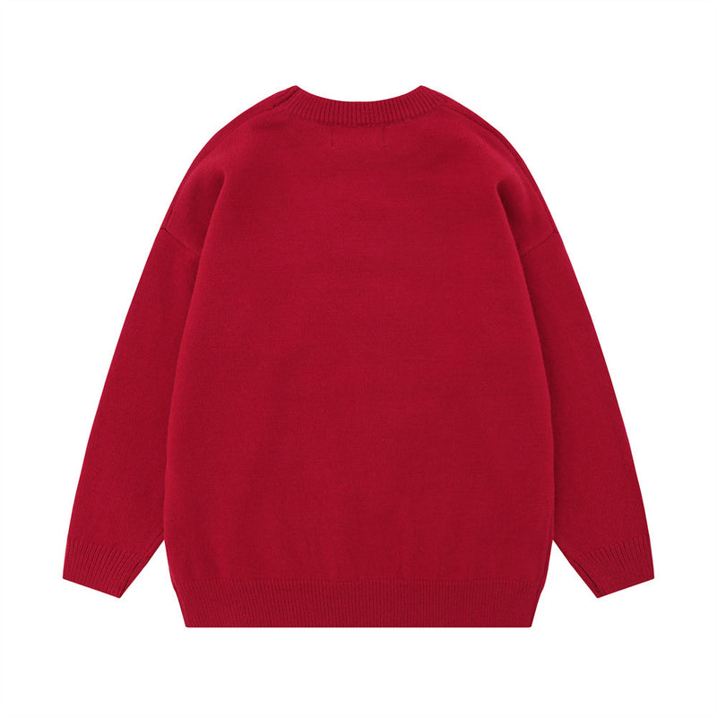 Me Sweate Wide R Leisure Long Sleeve Pullover Sweater
