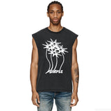 Purple Brand Distressed Tank T Shirts Distressed Sleeveless T-shirt Vest