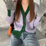 Women Knitted Cardigan Loose Casual Jacket