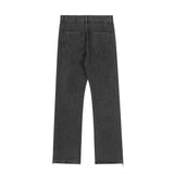 Men Jeans Make Old Ripped Hip Hop Punk Loose All-Match
