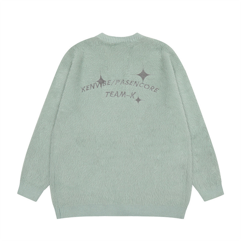 Men Sweater Fleece Sweater Jacket Casual