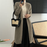 Women Knitted Cardigan Loose Temperament Cardigan Sweater