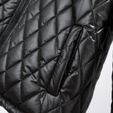 Women Cotton Coat Fashion Diamond Lattice Baseball Uniform Loose